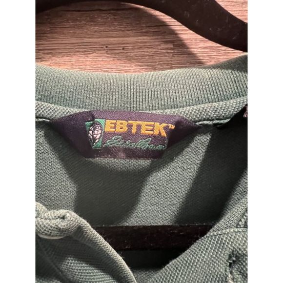 Eddie Bauer Ebtek Mens Golf Cotton Polo Shirt Size Large - Picture 4 of 4